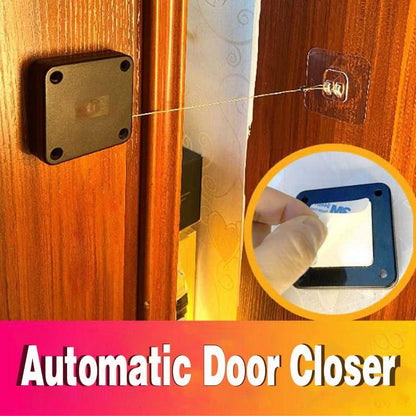 Punch-free Automatic Sensor Door Closer